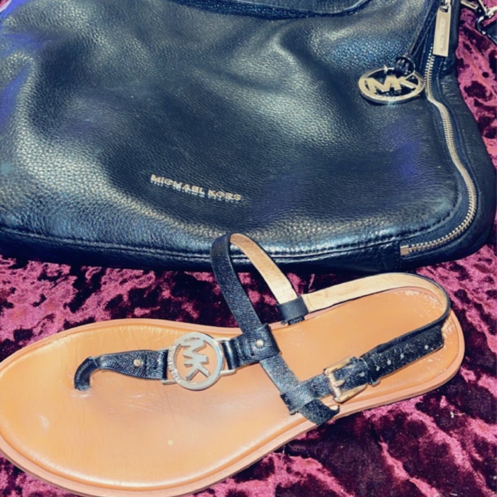 Mk purse and matching sandals